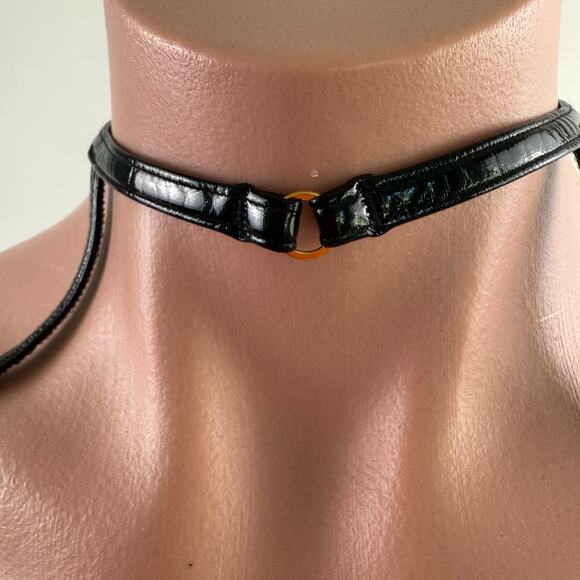 Victoria's Secret Very Sexy Embroidered Strappy Low Cut Black Demi Bra  34DD - Picture 4 of 13